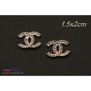 Charm đính đá chữ X mạ xi dùng trang trí may mặc, phụ kiện thời trang, phụ liệu may mặc, phụ kiện tóc, DIY