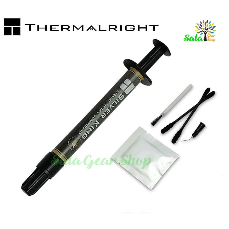 Keo tản nhiệt Thermalright SILVER KING 1g, Thermalright Liquid Metal Thermal Paste, 79 W/mK High Performance, Silver Kin