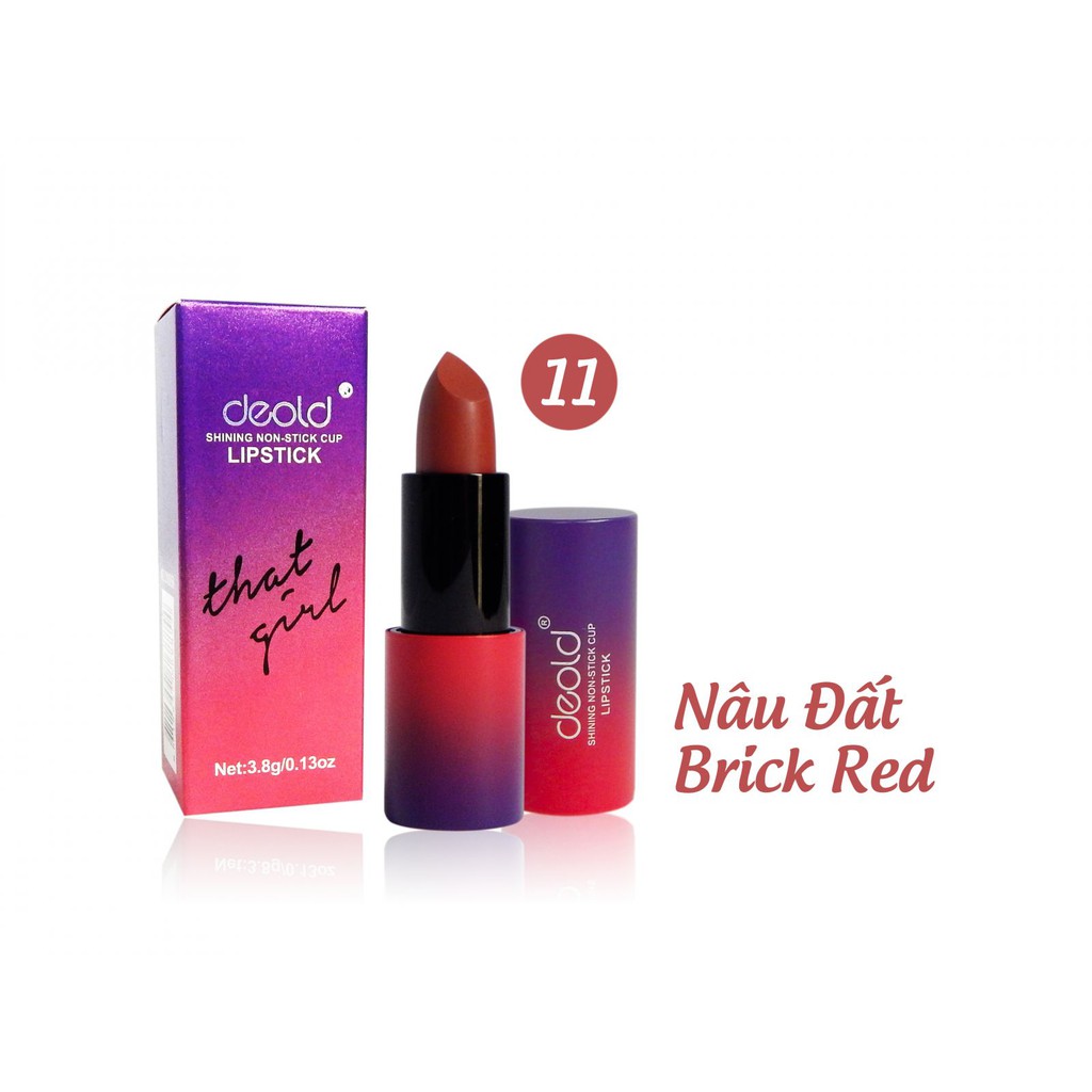 Son Môi Cao Cấp Bền Màu Deold - Shining Non – Stick Cup Lipstick