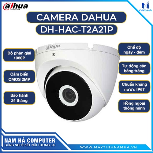 Camera Dahua DH-HAC-T2A21P 2.0MP