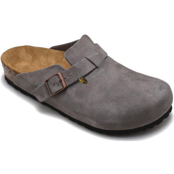 Birkenock gói một nửa dép đi trong phòng đôi da mềm mềm nam và nữ mặc cùng một loạt35-46