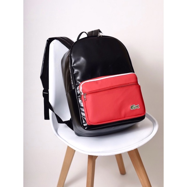 Balo Lacostee colorblock chống nước năng động