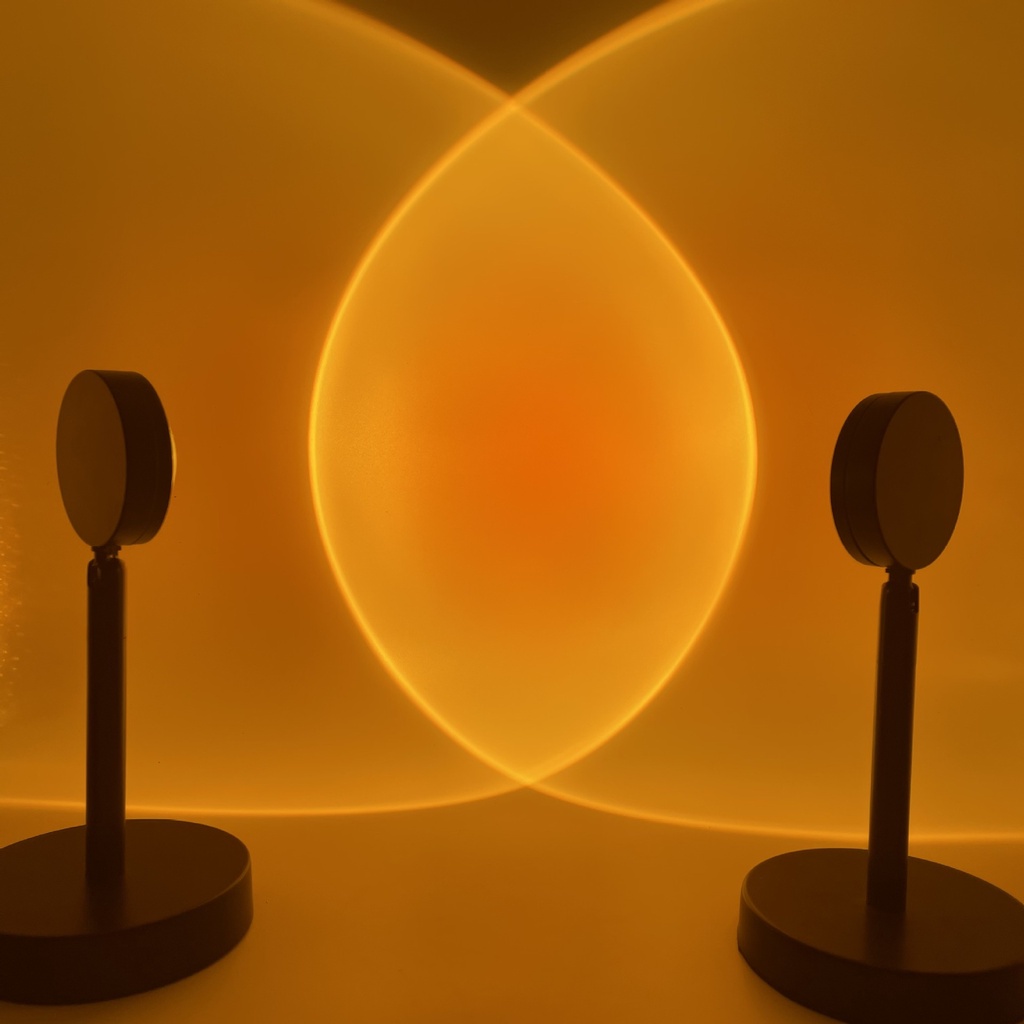 Đèn Hoàng Hôn Đèn quay video livestream chuyển được 4 màu dễ dàng sử dụng quay được 180 độ