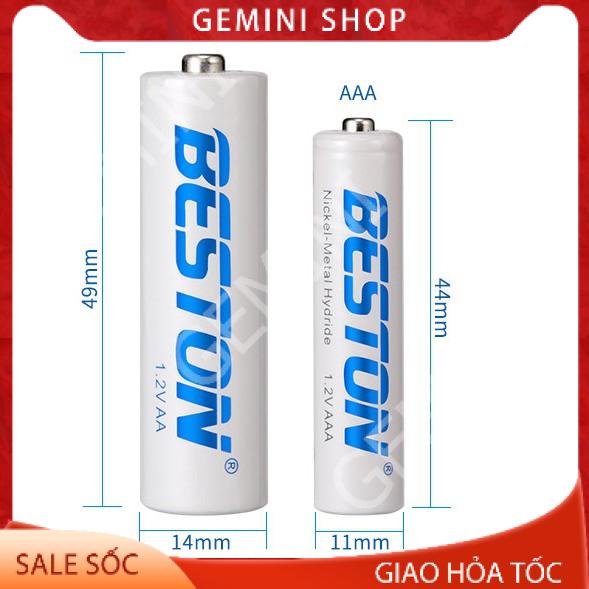 Pin sạc AA và AAA loại 2A 3A 1200 và 1100 mAh có thể sạc lại