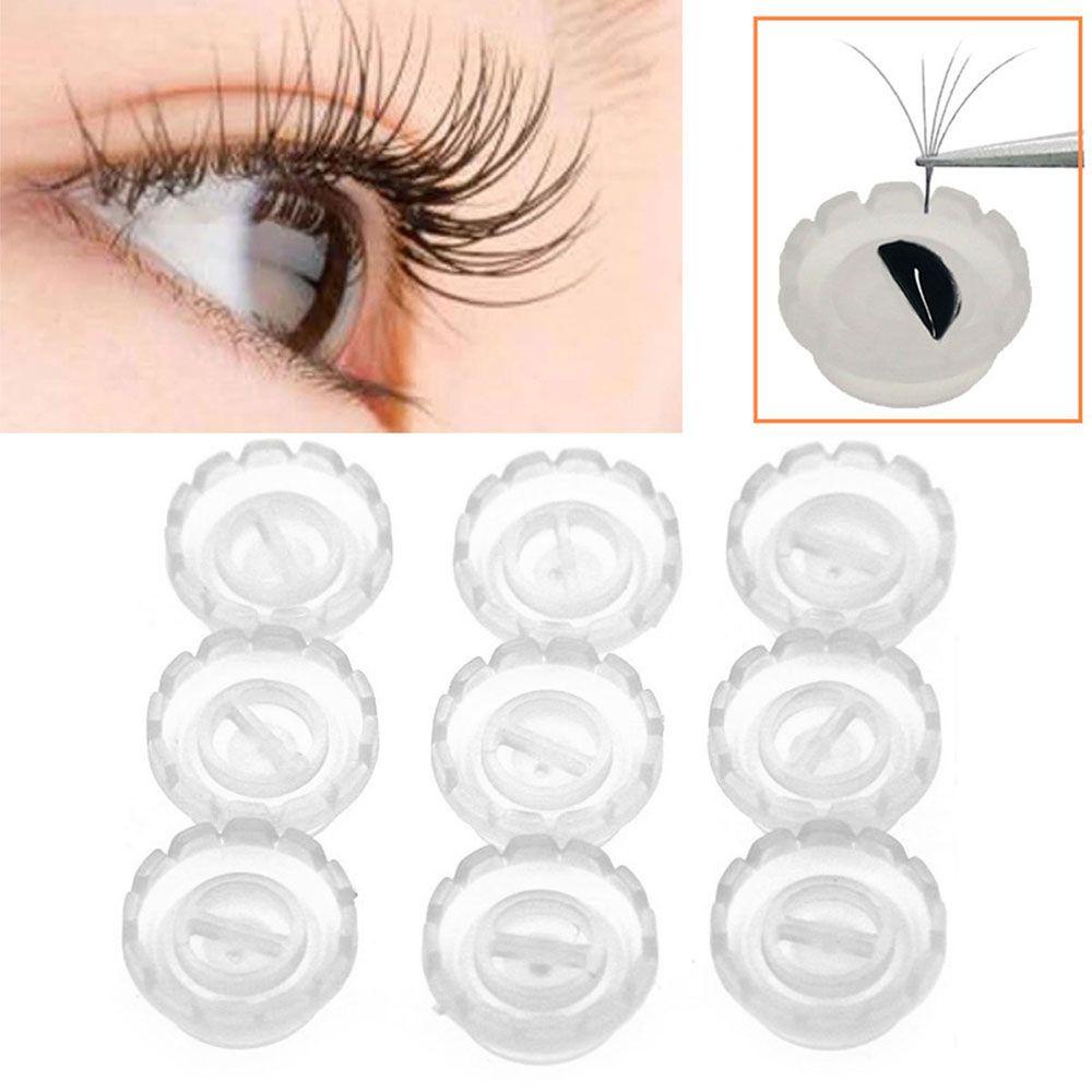 BORAG Set 50 Cốc Đựng Keo Dán Lông Mi Bằng Silicon Mềm Cao Cấp Dễ Sử Dụng