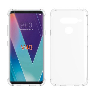 Ốp điện thoại TPU silicone mềm trong suốt chống rơi vỡ cho LG V20 mini/Q8 V9 V30/V30S V40 V50 V60 ThinQ