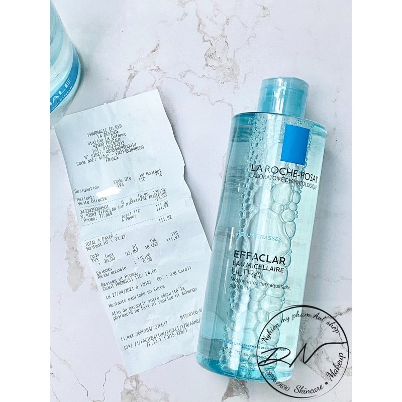 Nước tẩy trang La Roche-Posay Eau Micellar Water Ultra 400ml