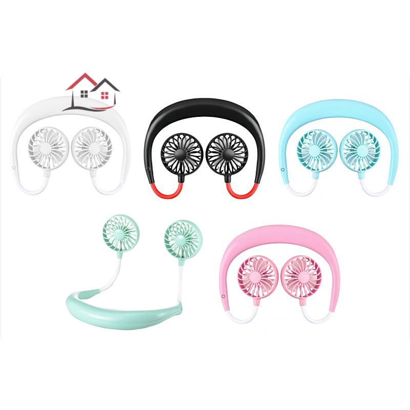 Quạt mini đeo cổ kết nối USB tiện dụng | BigBuy360 - bigbuy360.vn