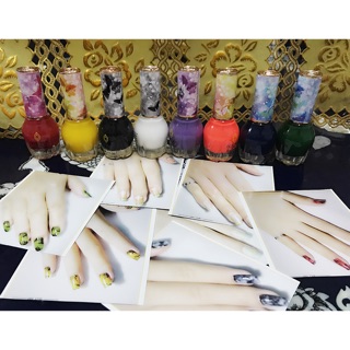 Sơn gel lạnh loang thuỷ cho Nail ko cần hơ đèn