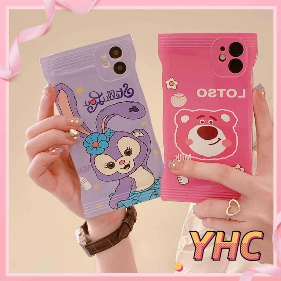 Ốp Điện Thoại Họa Tiết Gấu Hoạt Hình Cho iPhone 14 13 11 pro Max X XR XS Max 8 7 6 6s Plus - 5050