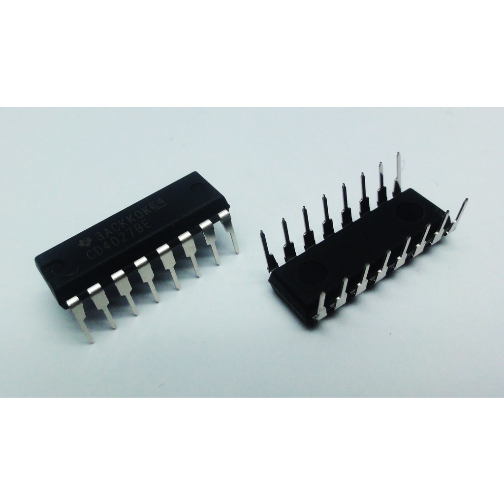 IC số HEF4027BP  / DIP-16 / 2 x J-K Flip-Flop /Linh Kiện Điện Tử