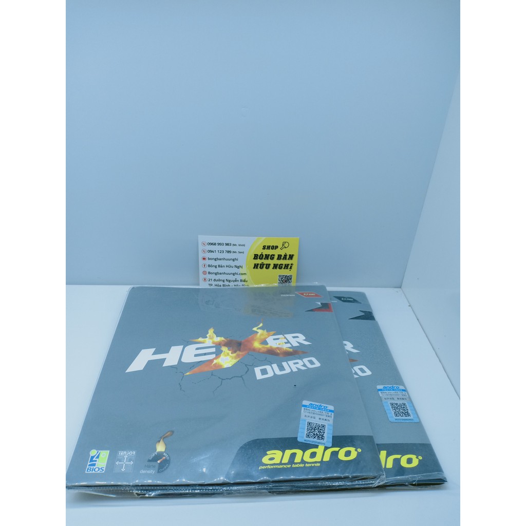 MẶT VỢT ANDRO HEXER DURO