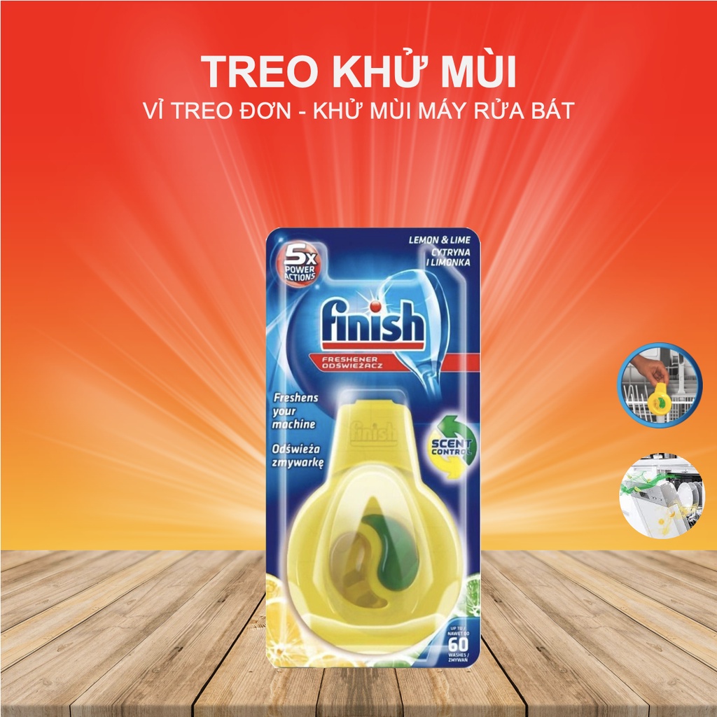 Combo 05 Món Viên Rửa Chén Finish Classic Mega Rửa Cực Sạch Nhập Khẩu Châu Âu Chính Hãng 110 Viên/hộp