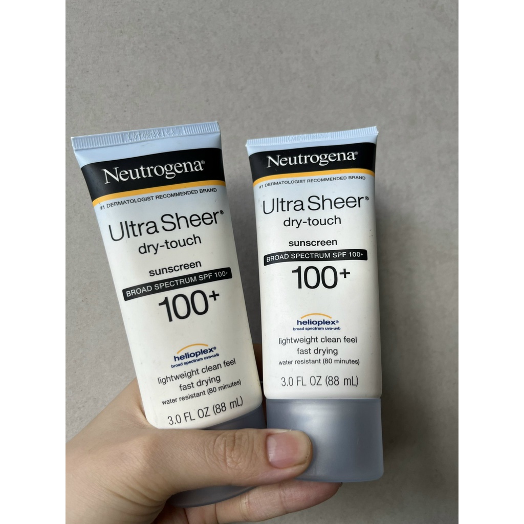 Kem chống nắng Neutrogena Ultra Sheer SPF 100+ PA