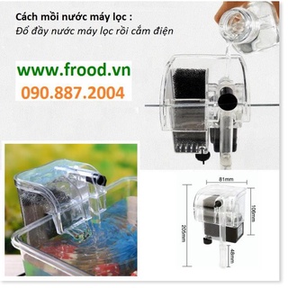 Lọc thác hồ cá có bông lọc