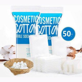 Bông tẩy trang điểm 3 lớp Maycreate