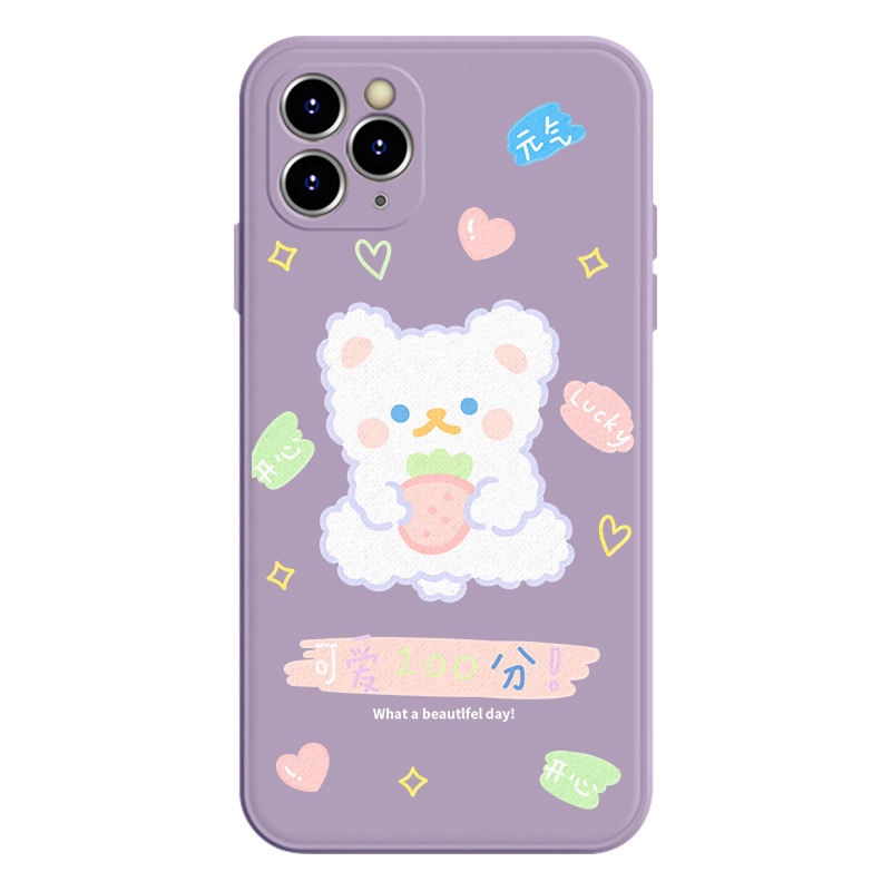Ốp lưng iphone Tpu Mềm Trong Suốt Thời Trang Cho Iphone 7 11 Pro 12 Pro Max Xs Max Xr 6s 8 7plus 11 Pro Max