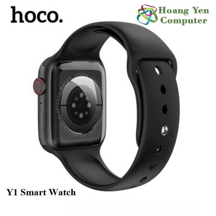 Đồng Hồ Thông Minh Smart Watch Hoco Y1 (Màn hình cảm ứng, Nghe gọi, Theo dõi sức khỏe) - BH 12 Tháng Chính Hãng