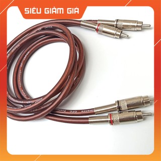 Cặp dây AV 4 đầu Japan jack đồng mạ nikel -1met