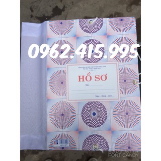 Cặp Hồ Sơ Ba Dây Giấy Loại 7-10-15-20cm