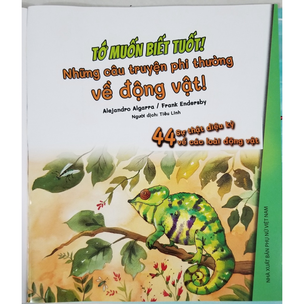 Sách- Tớ Muốn Biết Tuốt !- Những Câu Chuyện Phi Thường Về Động Vật !