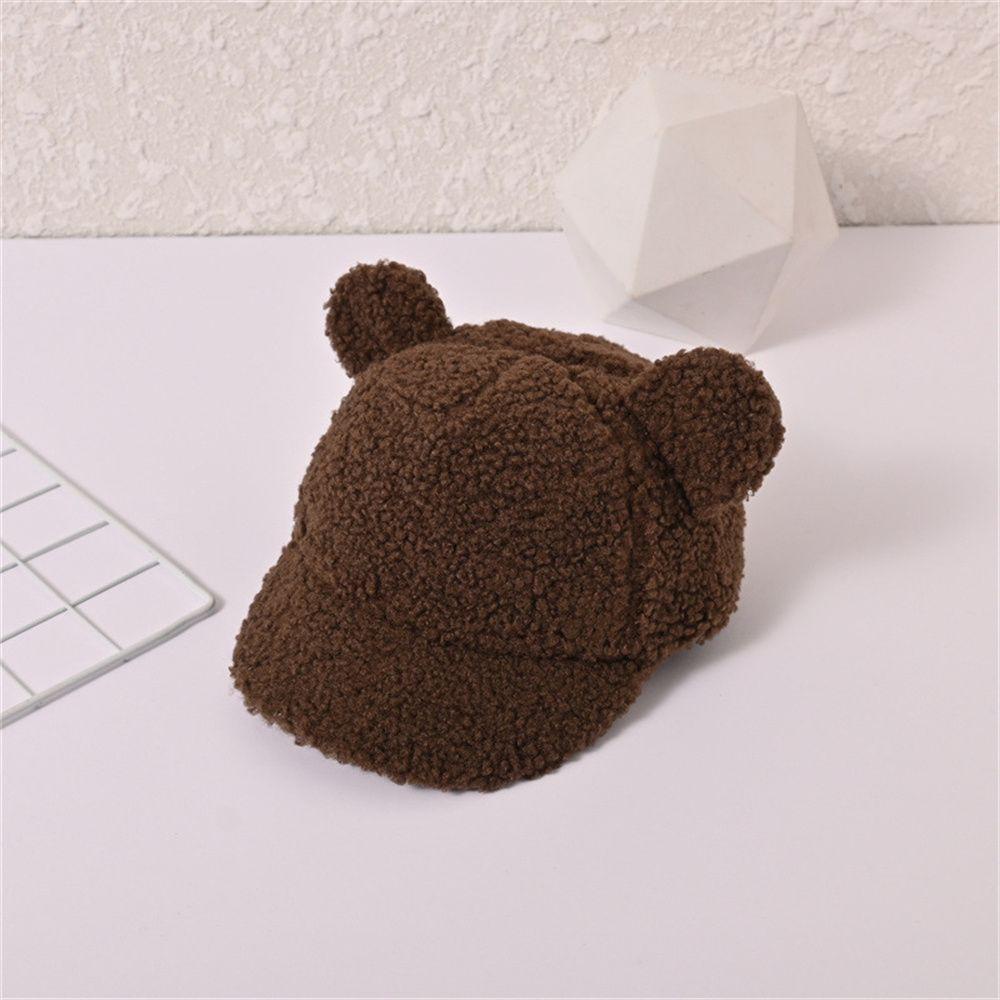 Mũ Lưỡi Trai Màu Trơn Thiết Kế Mới Năng Động Thời Trang Dành Cho Bé Từ 2-9 Tuổi