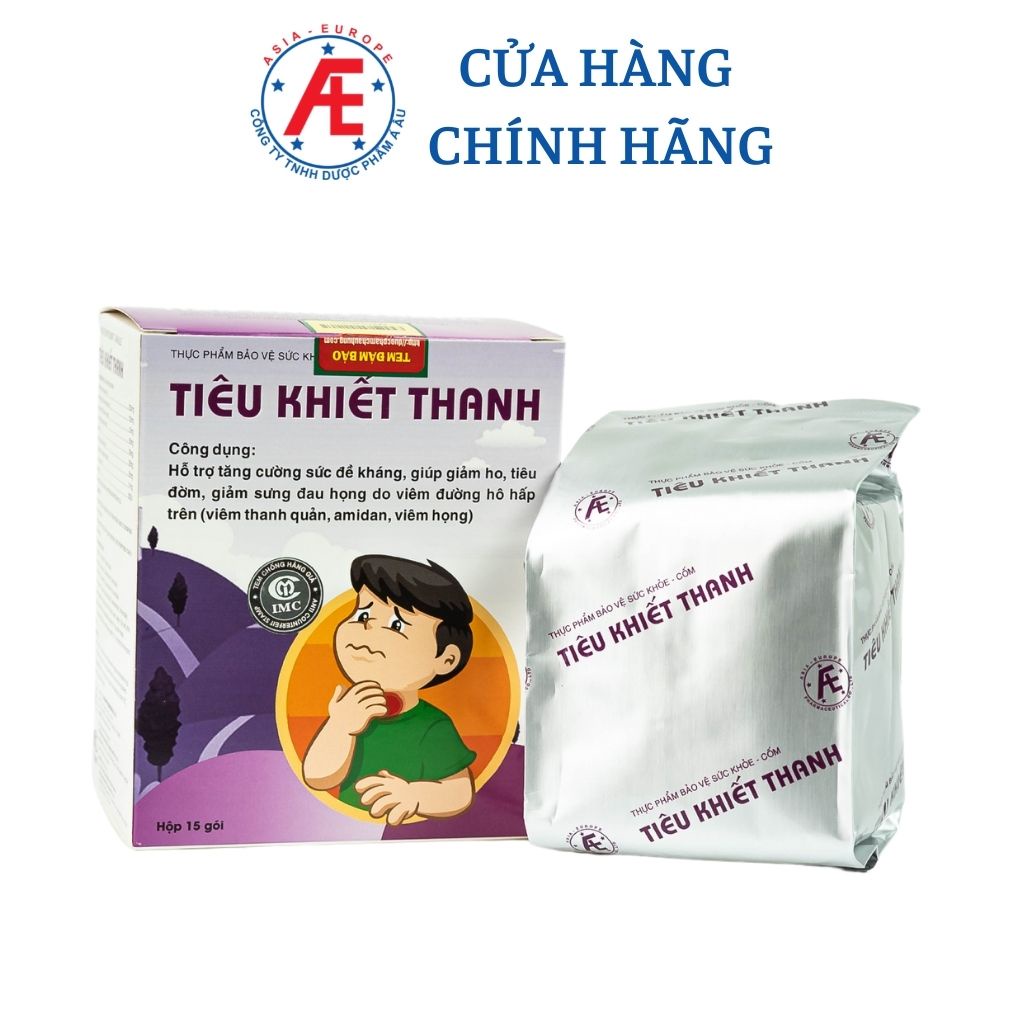 Cốm Tiêu Khiết Thanh - Ngăn ngừa và làm giảm triệu chứng viêm đường hô hấp