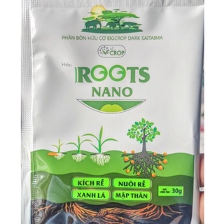 Phân bón hữu cơ ROOT Nano 30g. Kích rễ, nuôi rễ, xanh lá mập thân