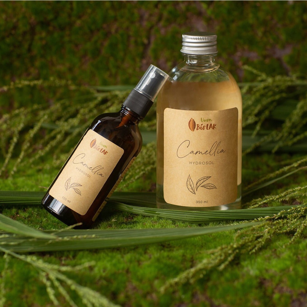 Hydrosol Camellia – Nước cất trà xanh, trà hoa đỏ Bio LAK