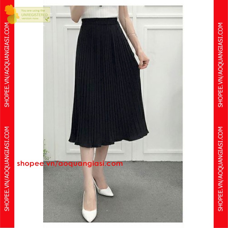 [Mã FASHIONT4WA2 giảm 10K đơn 50K] chân váy xếp li nữ dáng dài mt1083 dễ thương, dịu dàng aoquangiasi.com | BigBuy360 - bigbuy360.vn