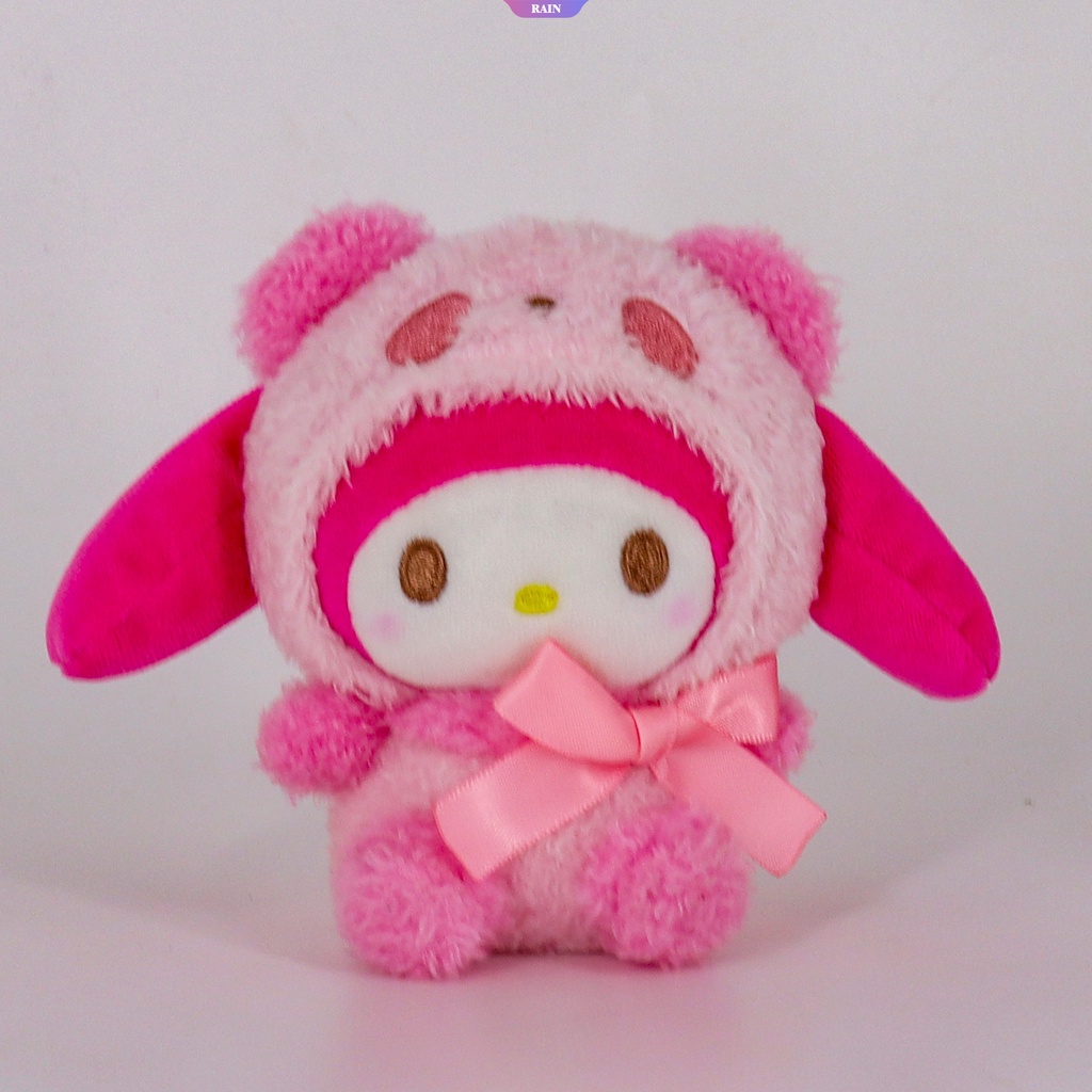 Sanrio Thú Nhồi Bông Hình Kuromi Cinnamoroll My Melody Dễ Thương Trang Trí Ba Lô / Phòng Bé Gái [RAIN]