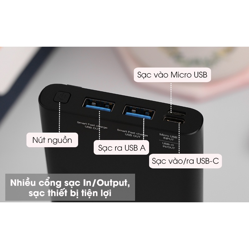 [ Hàng Chính Hãng ] Sạc Dự Phòng Energizer 10.000mAh UE10047PQ - Tích Hợp Sạc Nhanh Đa Nền Tảng - Bảo Hành 24 Tháng