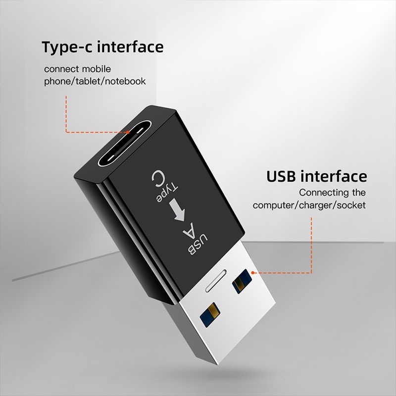 Đầu Chuyển Đổi USB Type c Sang USB 3.0A Cho Điện Thoại IPhone &amp; Android