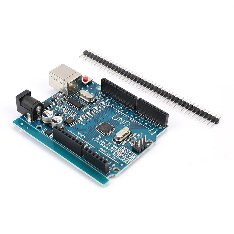 Nglow Starter Kit UNO R3 Breadboard jumper for Arduino Micro controller ATMEGA328P Fad