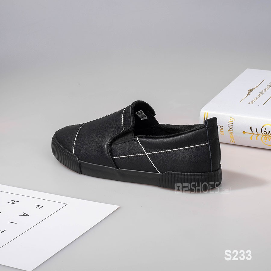 [XẢ KHO, LẺ SIZE] Giày lười nam - Slip on nam da - Mã S233