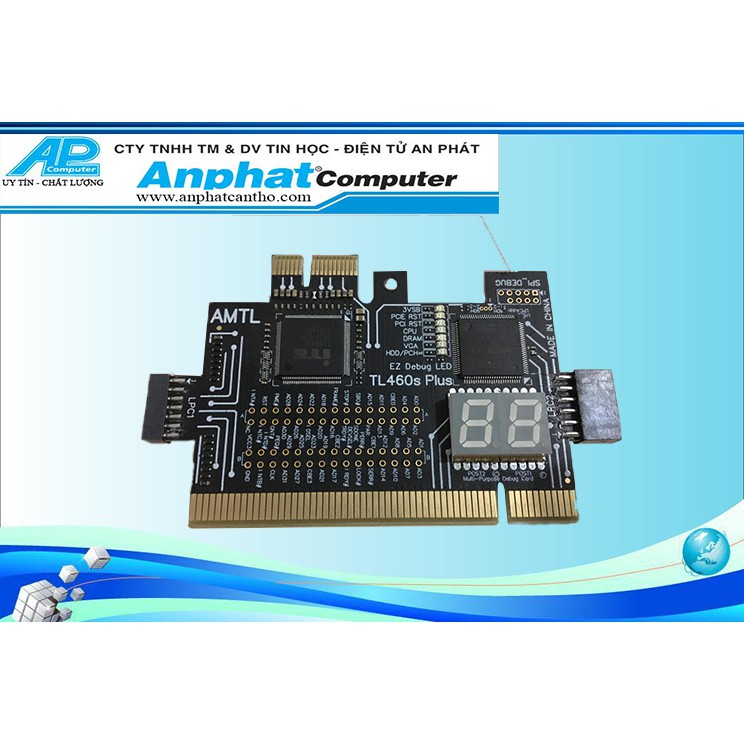 Card Test Main PC TL460s Plus dùng cho nhiều dòng Main G41, H61, H81, H110...- Bảo hành 1 tháng | BigBuy360 - bigbuy360.vn