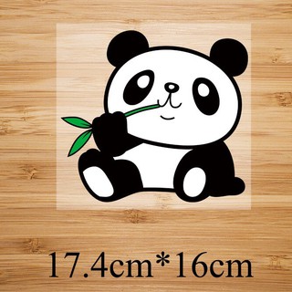 Hình ủi , hình ép nhiệt - mẫu ''gấu trúc''