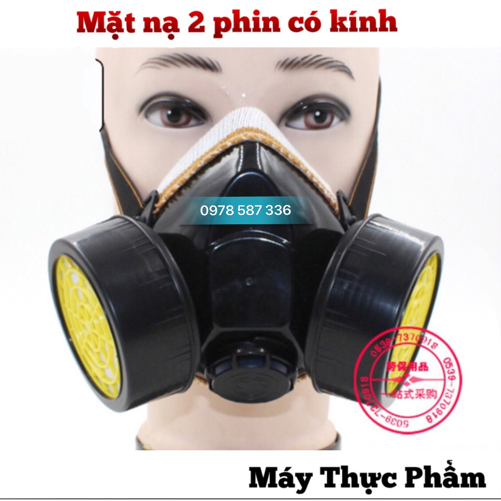 Mặt nạ phòng bụi chống bụi mịn, phòng độc chống khói bụi