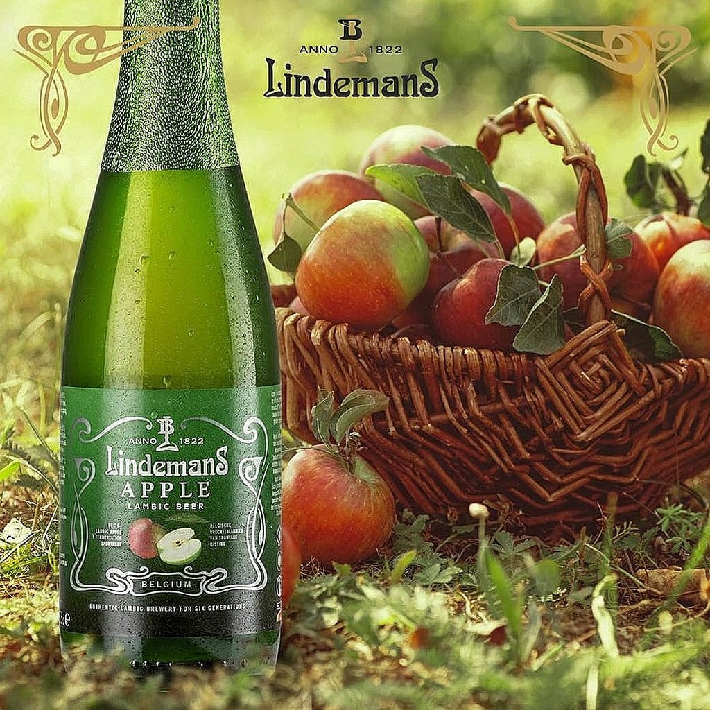 Thùng 24 chai Bia Lindemans Apple 3.5% (250ml) | Shopee Việt Nam