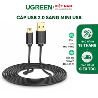 Mua Cáp sạc USB 2.0 sang mini USB UGREEN US132 - Hàng phân phối chính hãng - Bảo hành 18 tháng