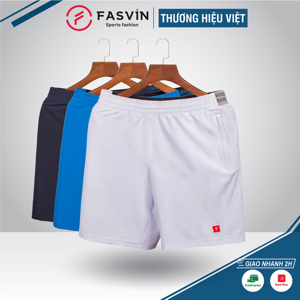 Quần thể thao nam Fasvin S20721.HN vải gió chun mềm mại co giãn thoải mái