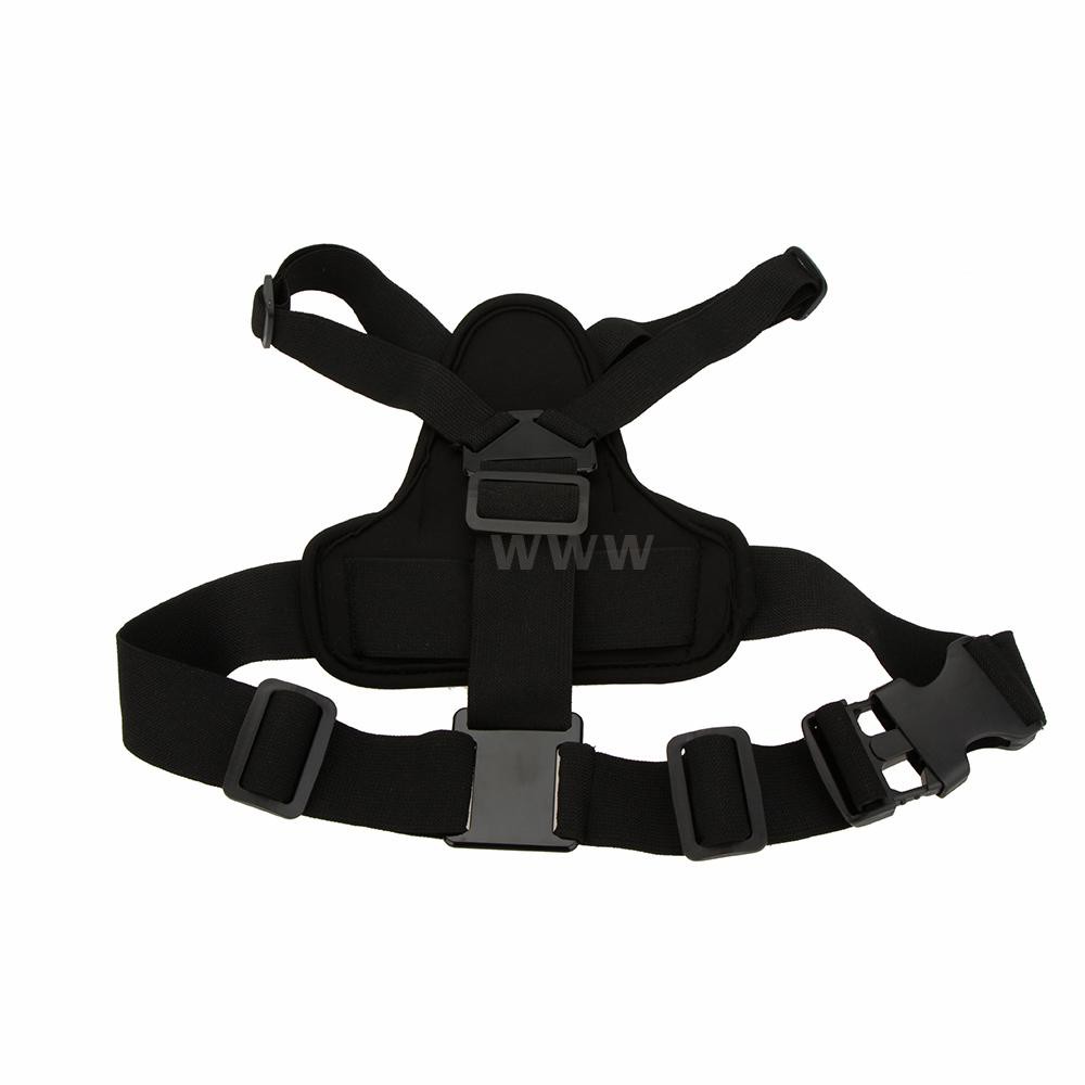 Andoer Adjustable Elastic Body Harness Chest Strap Mount Band Belt Accessory for Sport Camera GoPro Hero 4/3+/3/2/1 SJCAM