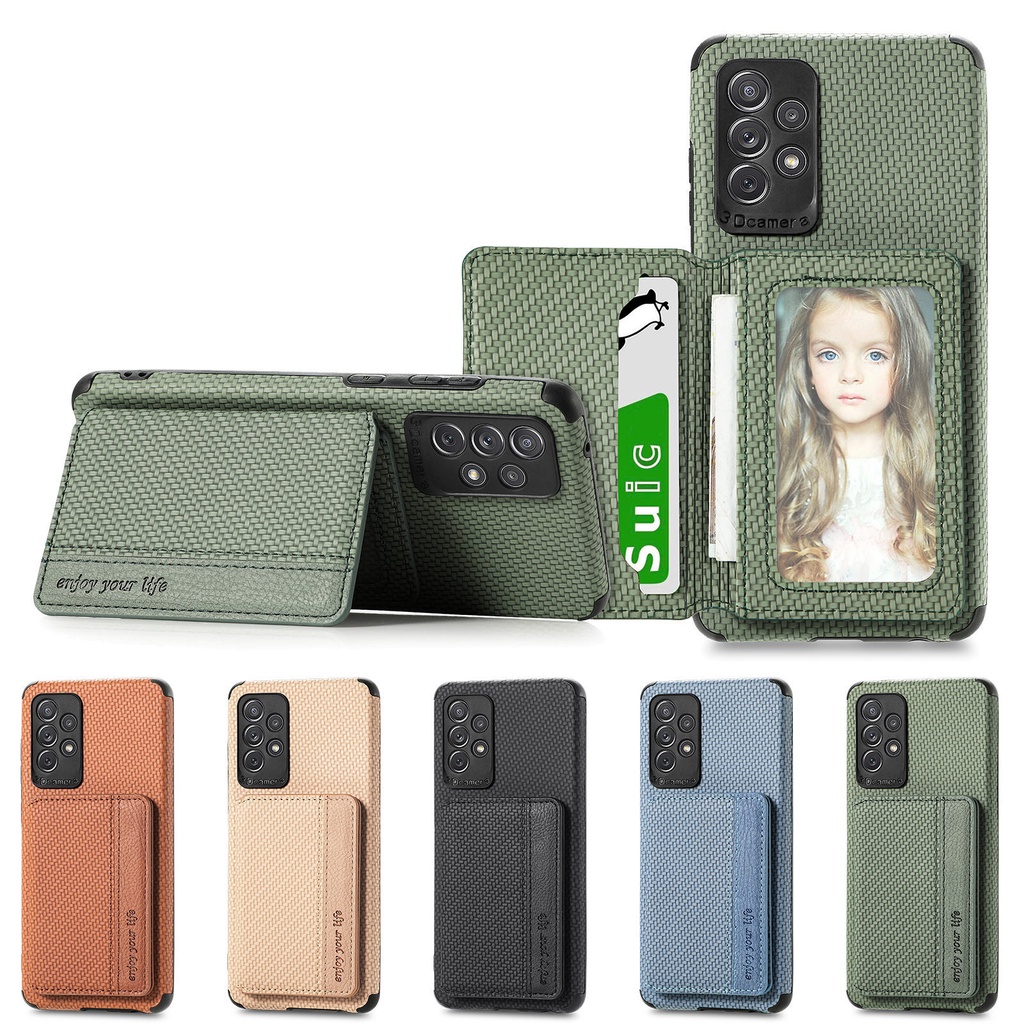 Bao Da Điện Thoại Kiêm Ví Chống Trộm Cho Samsung Galaxy S22 Ultra Plus S22
