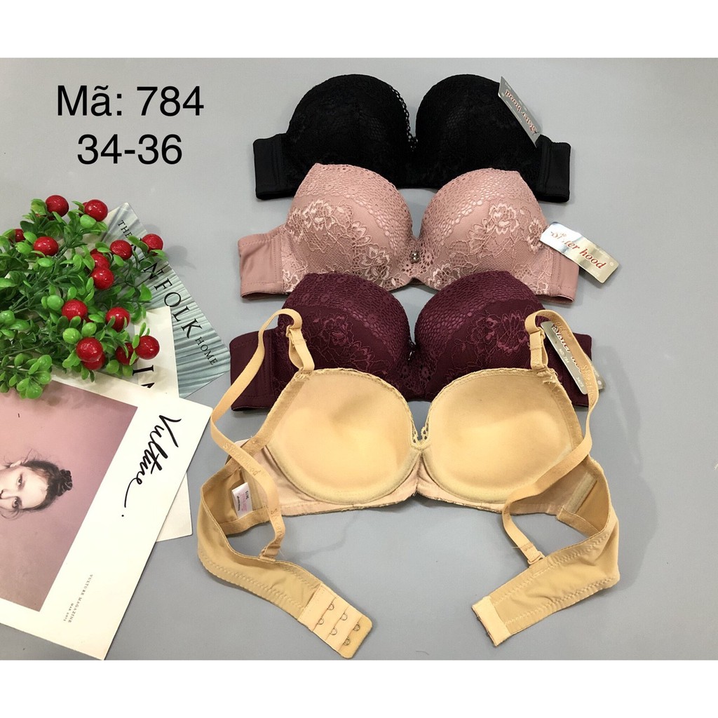 [ảnh thậtÁo lót thái lan sister hood 784 mút vừa phom ôm ren cả áo siêu tạo khe ngực đẹp