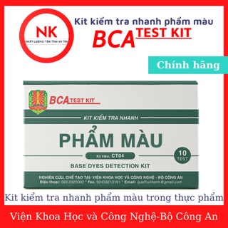 Kit kiểm tra nhanh phẩm màu trong thực phẩm