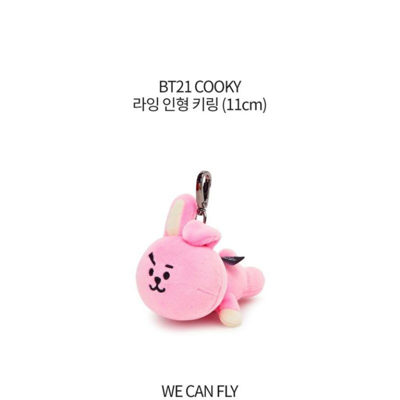 Móc khóa BT21 LYING DOLL KEYRING