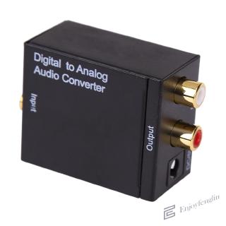 Bộ chuyển đổi dây cáp quang âm thanh Coaxial Toslink sang analog RCA L / R