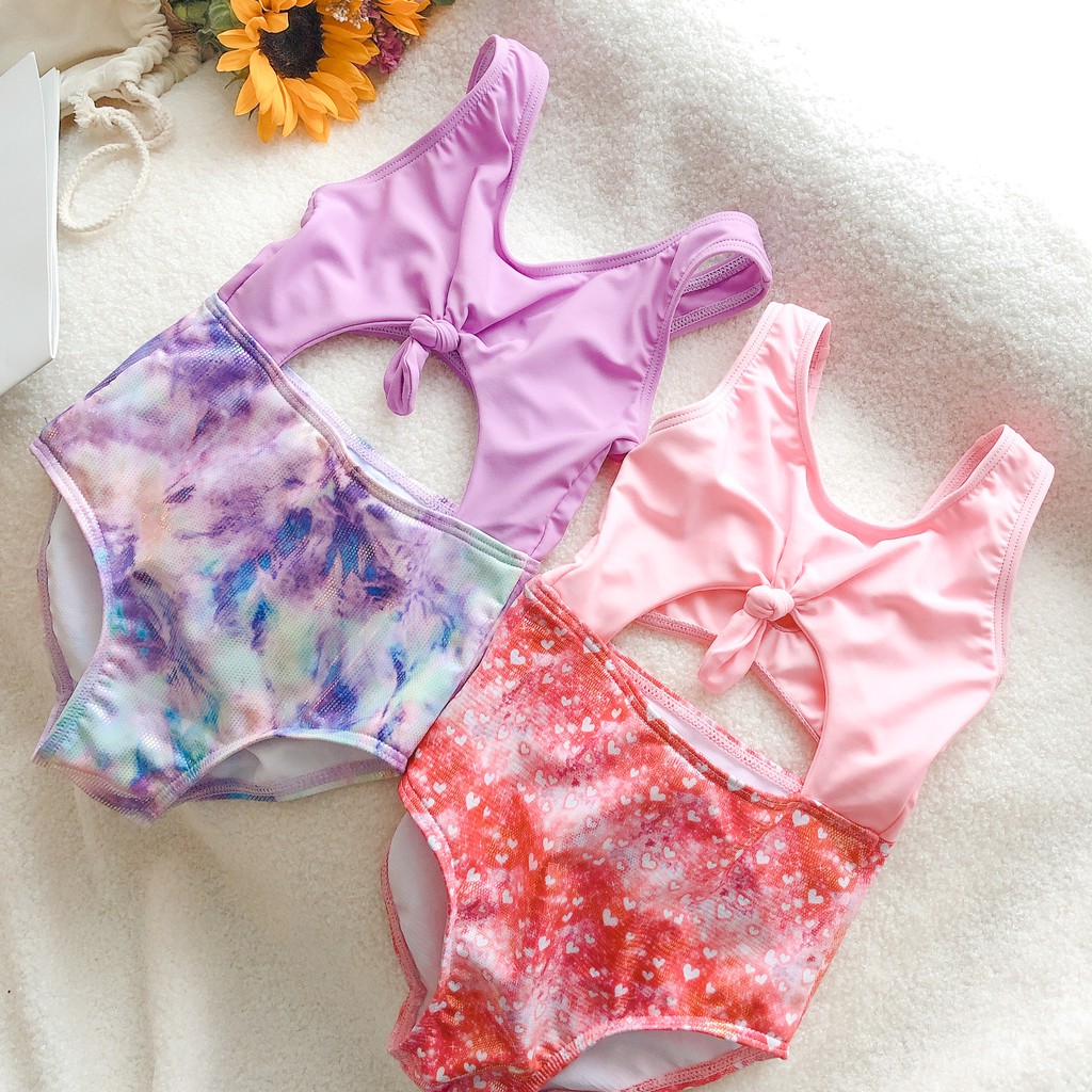 Bikini bé gái, bộ bơi liền thân siêu đẹp dành cho bé gái 7-20kg