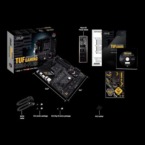 Bo mạch chủ AMD Mainboard ASUS TUF GAMING B550-PLUS AM4 - Hàng Chính Hãng