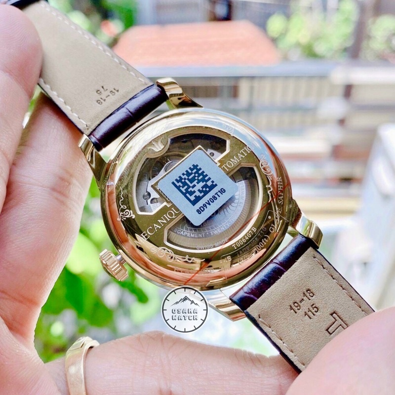 Đồng Hồ Nam Tissot 1853 Dây Da Máy Cơ Automatic Hàng Chuẩn Cao Cấp - Bảo Hành 24 Tháng | BigBuy360 - bigbuy360.vn